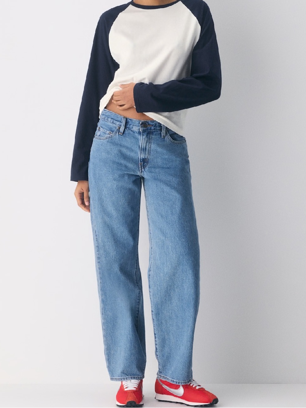 Levi Baggy Dad Jean